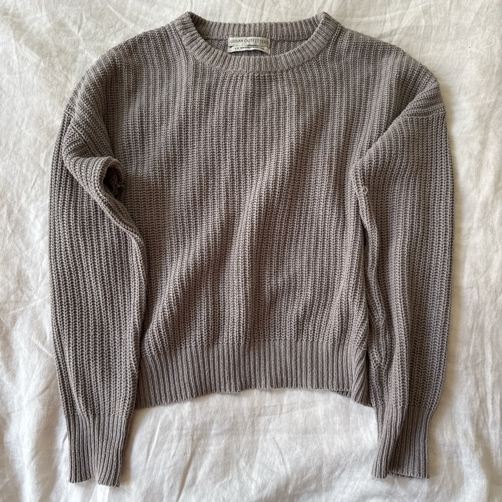 Urban Outfitters Taupe Knit Sweater
